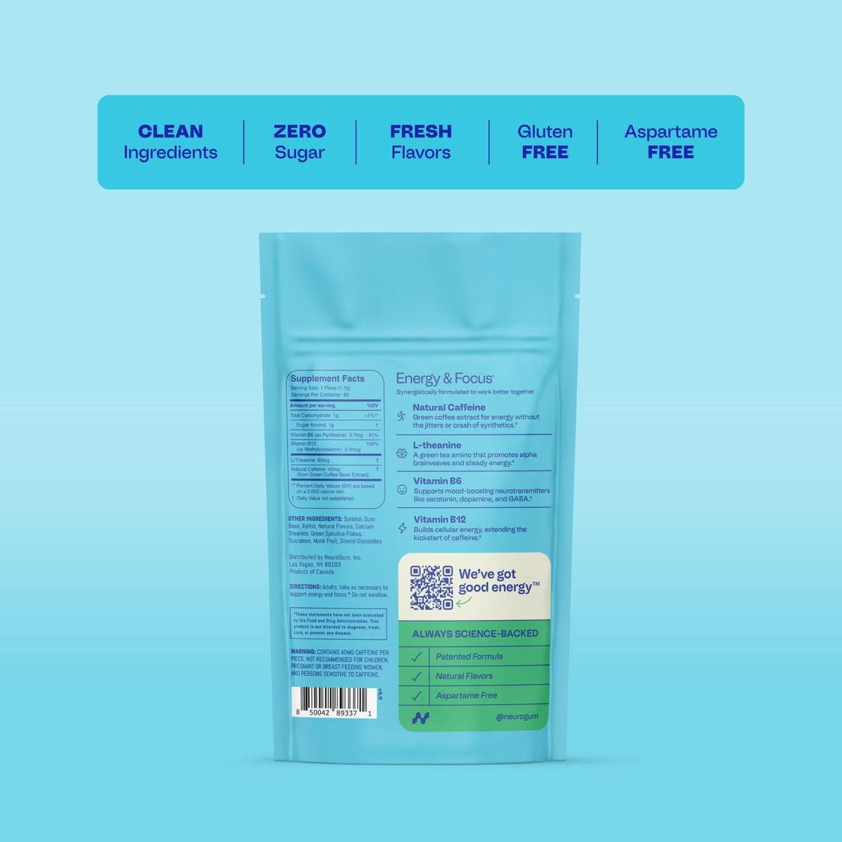 Spearmint / 180-piece pack